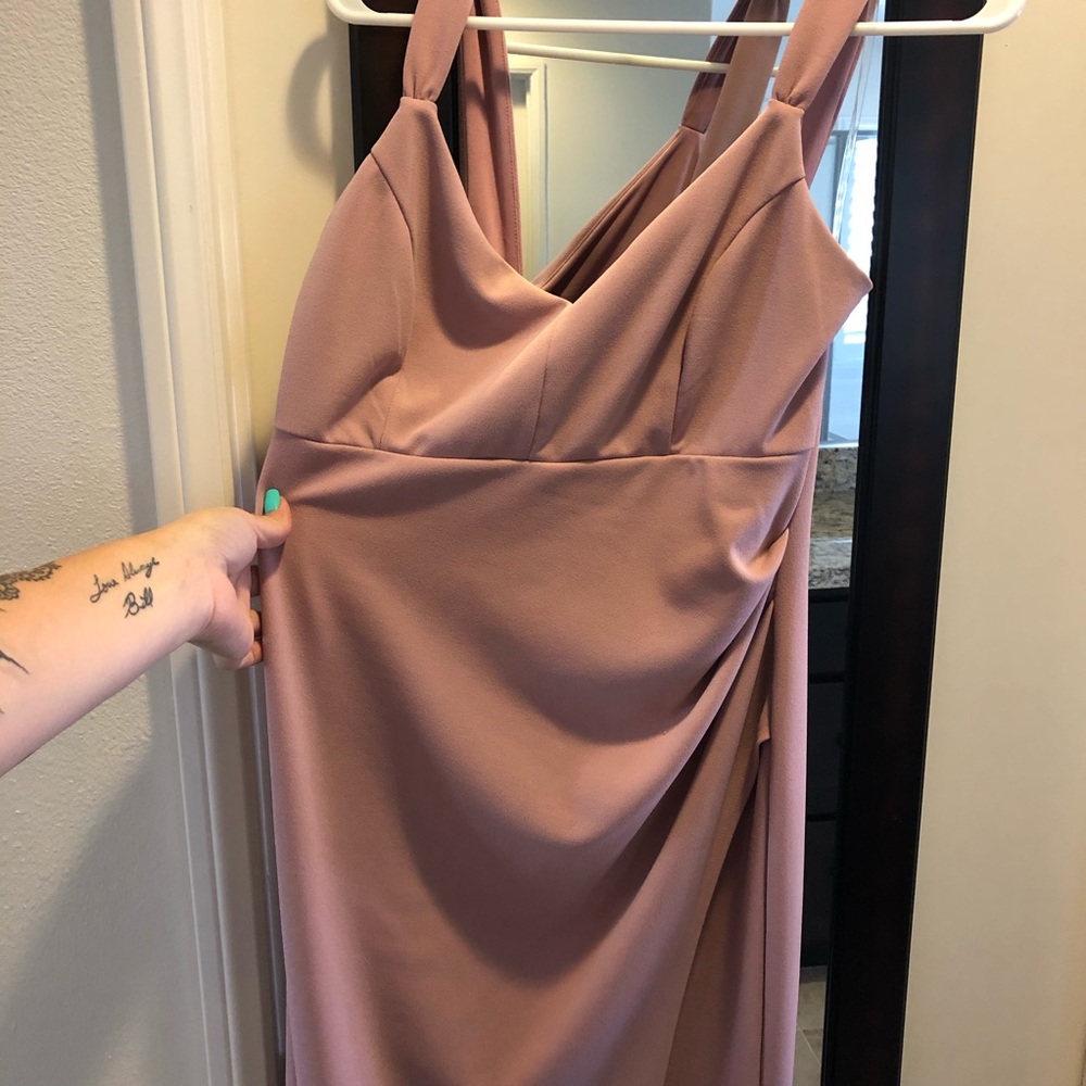 Mauve Windsor Maxi Dress - Picture 4 of 6